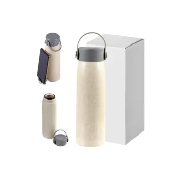 MUG FIBRA DE TRIGO CON SOPORTE PARA CELULAR