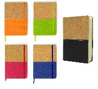LIBRETA CON TAPA DE CORCHO