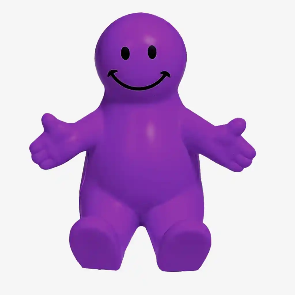 SOPORTE-CELULAR-ANTIESTRES-MUÑECO-MORADO